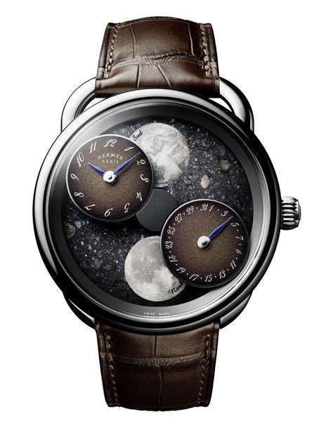 hermes lunar watch|Hermes arceau la lune.